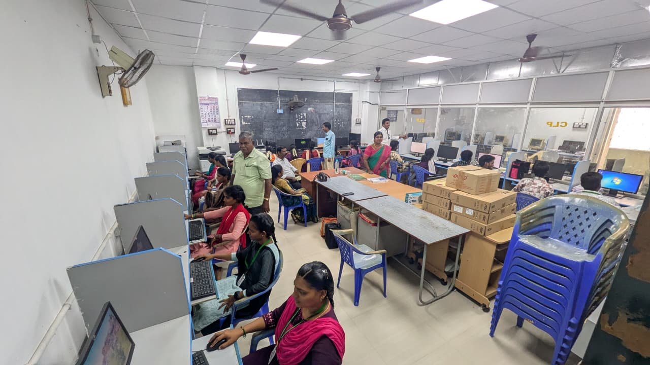 Students at Computer Literacy Programme – View 3